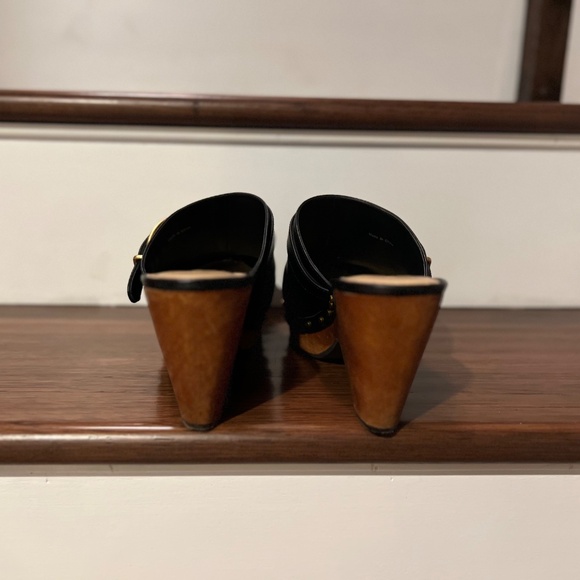 Veronica Beard Hendrix buckled  Clogs - Picture 2 of 9